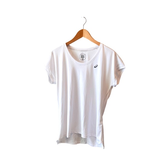 ASICS training t-shirt - Capsleeve Top in White - Picture 1 of 7